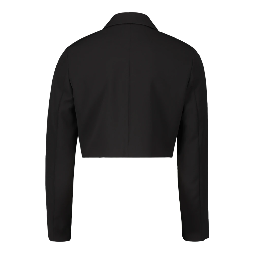 Vera Mont Korte blazer met reverskraag Black Dames