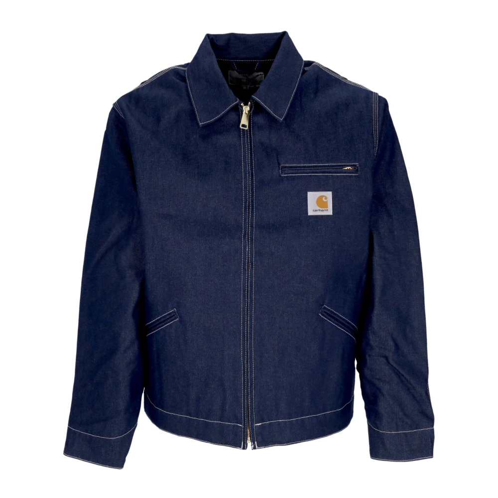 Carhartt WIP Blauwe Rigid Heren Gewatteerde Jas Blue Heren