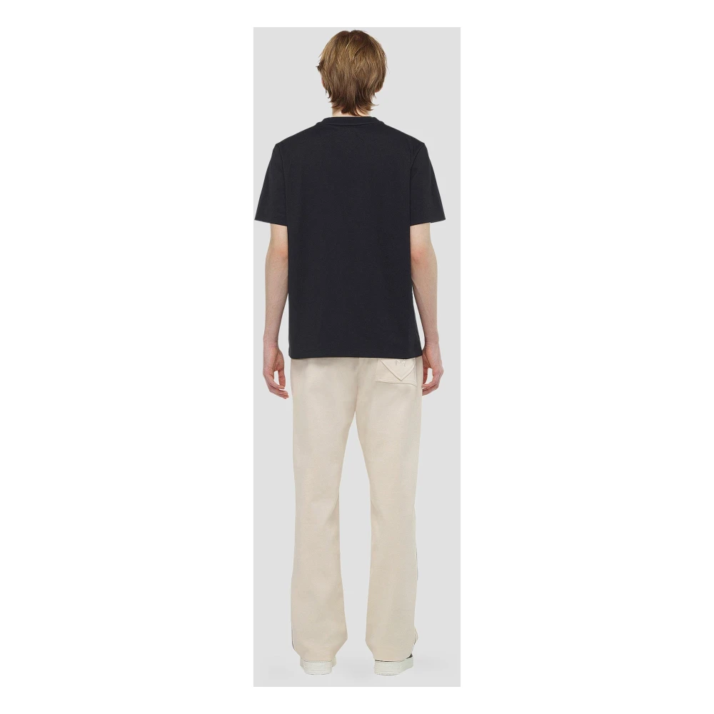 MCM T-shirt Essential gemaakt van biologisch katoen met logo op borstzak Blue Heren