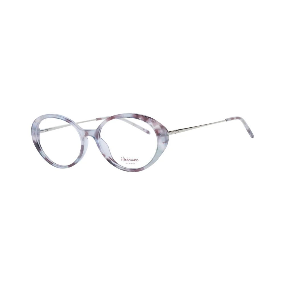 Ana Hickmann Paarse Ovale Volledige-Rand Optische Monturen Purple Dames