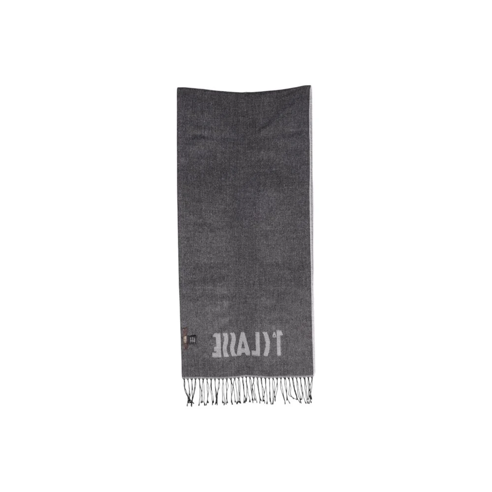 Alviero Martini 1a Classe Grijze Viscose Sjaal Herfst Winter Collectie Gray Dames