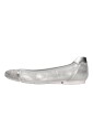 chaussures-plates-argent