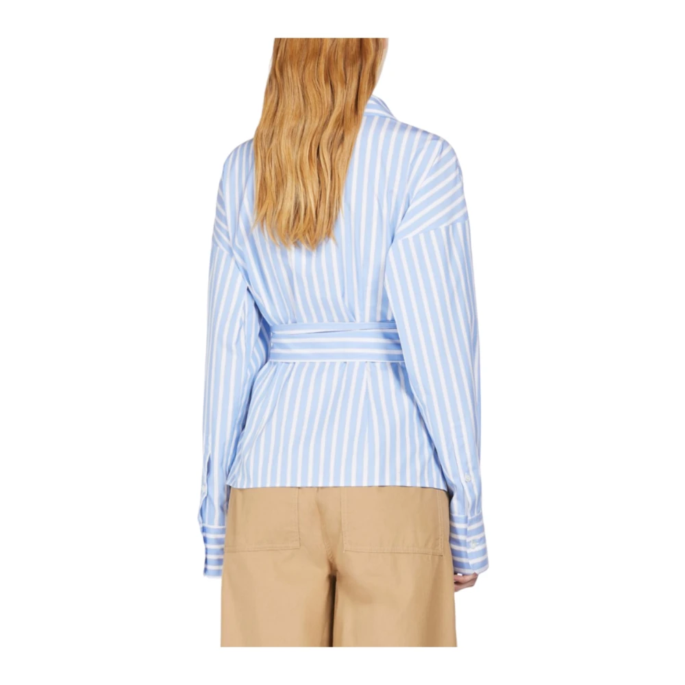 Max Mara Weekend Shirts Torino Stijl Blue Dames