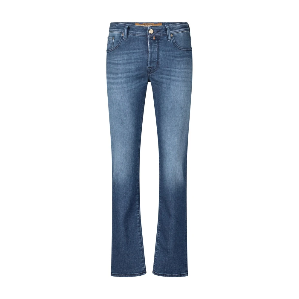Jacob Cohën Tijdloze Slim Fit Jeans Blue Heren