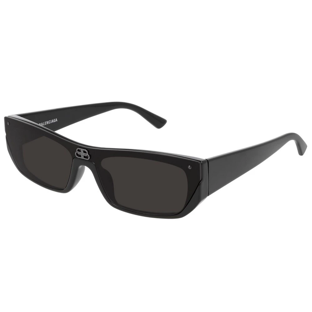 Bottega Veneta Women's Black Rectangular Sunglasses