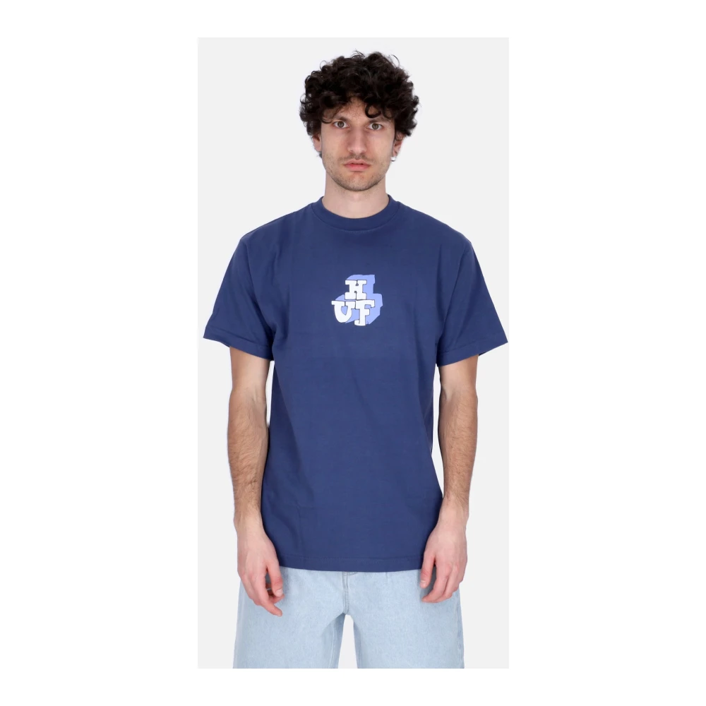 HUF Twilight Remix Tee Heren T-shirt Blue Heren