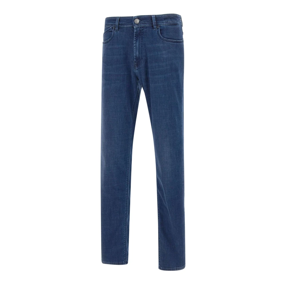 Re-Hash Stijlvolle Denim Jeans Blue Heren