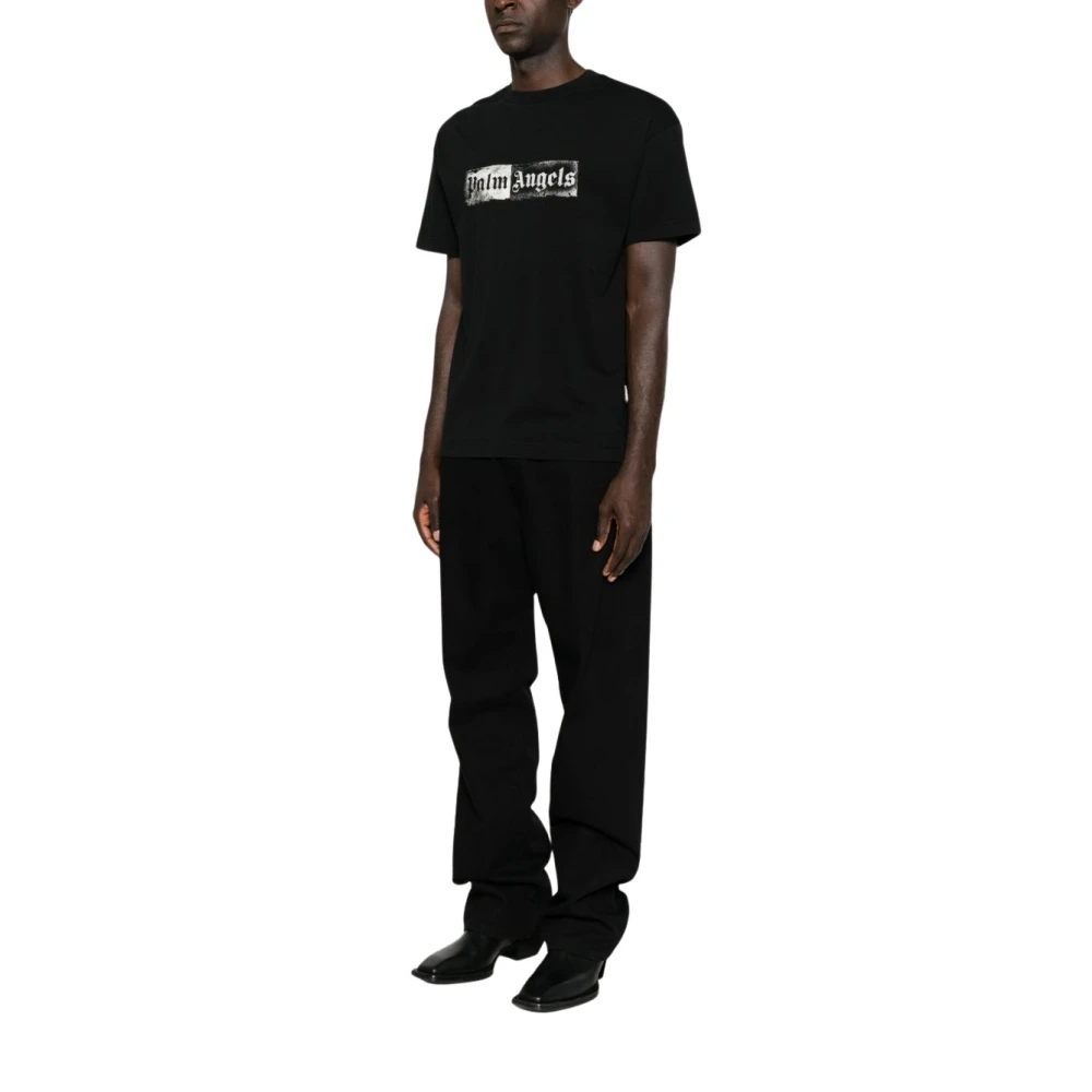Palm Angels T-Shirts And Polos - Male - T-Shirts - Black - Xl - Tops
