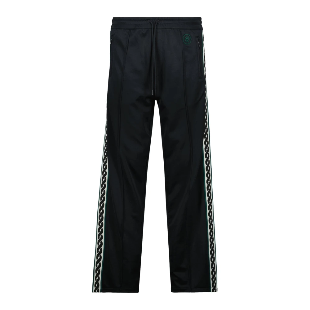 Drole de Monsieur Zwarte trainingsbroek Lente-Zomer 2025 Black Heren