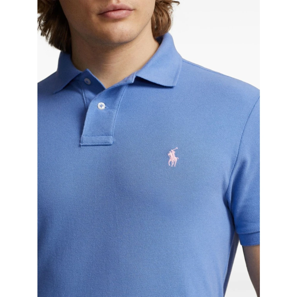 Ralph Lauren Gebreide T-shirts en Polos Blue Heren