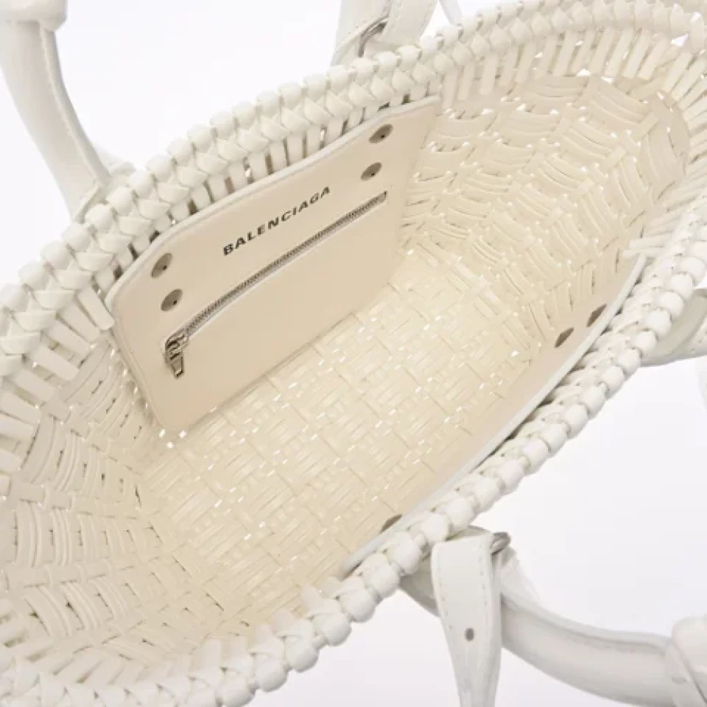 Balenciaga Vintage Pre-owned Leather balenciaga-bags White Dames