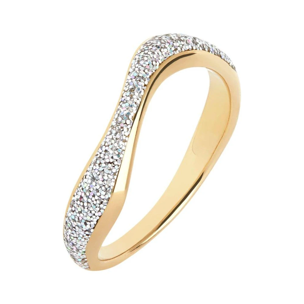 Aura Opal Glitter Ring Ring Gull  female 52