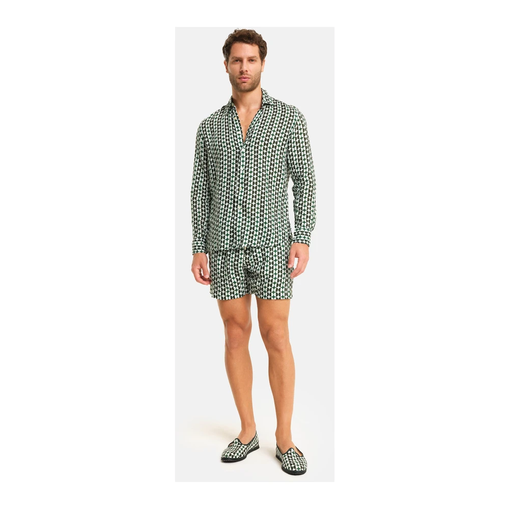 Peninsula Linnen Shirt ViBi Venezia Multicolor Heren