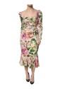 robe-midi-imprimee-florale-ourlet-sirene