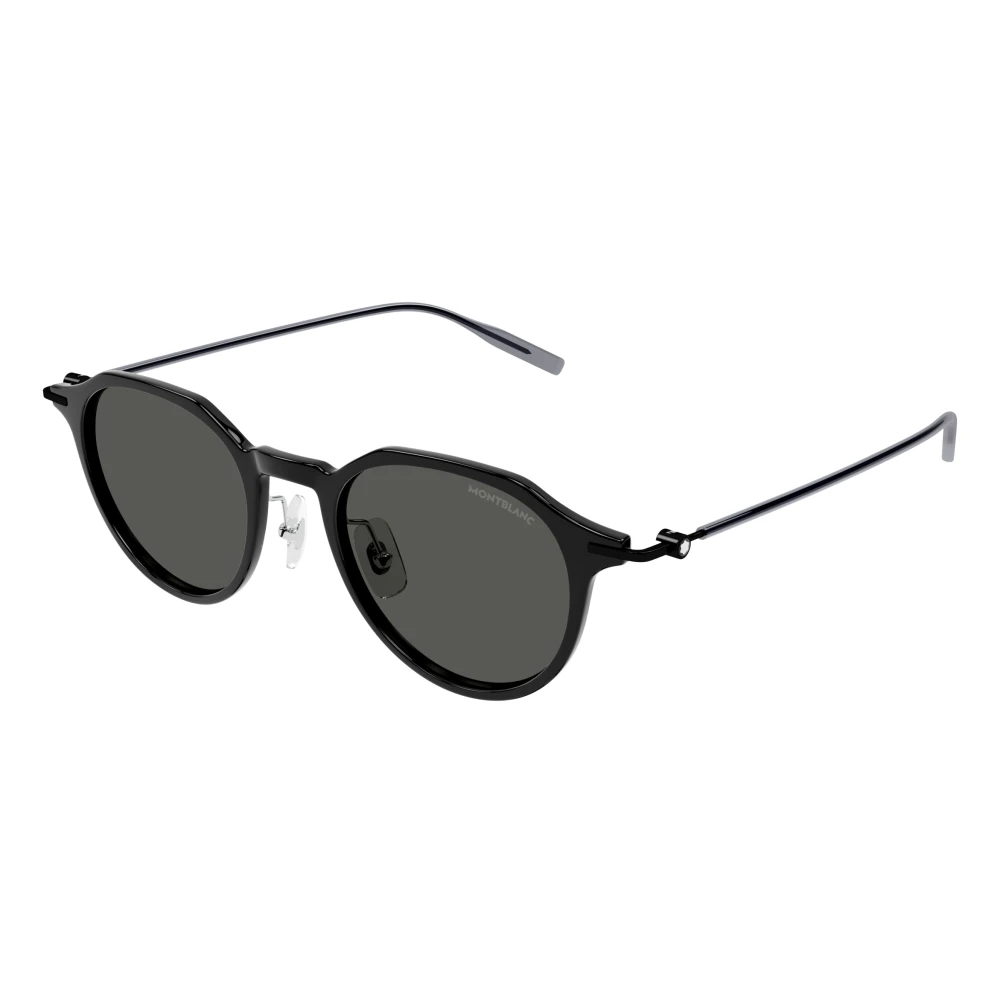 Montblanc Men's Black Stylish Sunglasses - Sunglasses - 49 Mm - Accessories