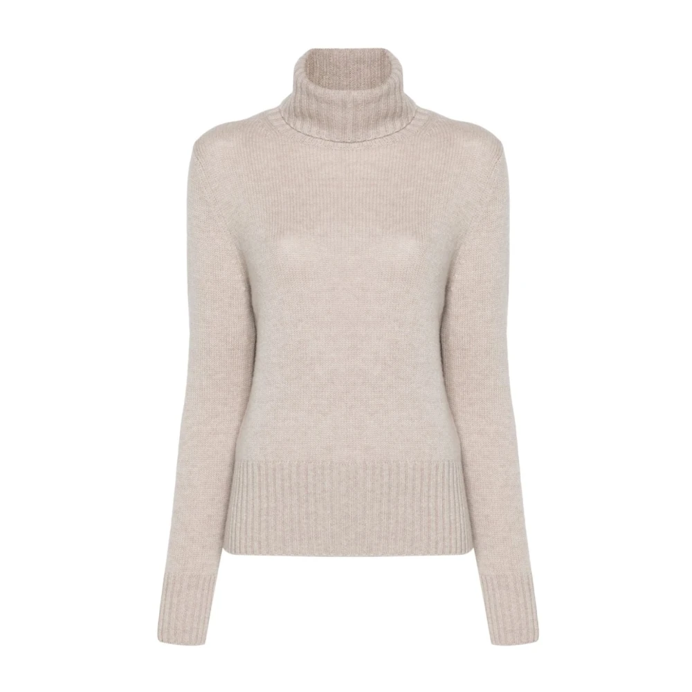 Allude Gebreide Coltrui Sweater Beige Dames