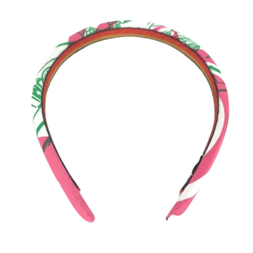 Hermès Vintage Pre-owned Fabric hair-accessories Multicolor Dames