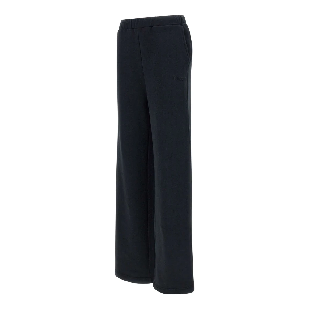 Rotate Birger Christensen Wijde broek Black Dames