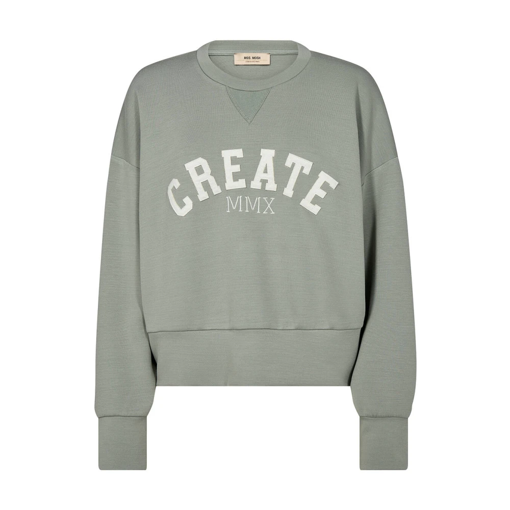 MOS MOSH MMCelli Sweatshirt Gray Dames