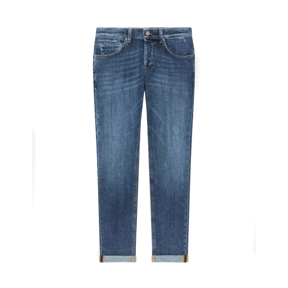 Dondup Slim-Fit Jeans voor Moderne Man Blue Heren
