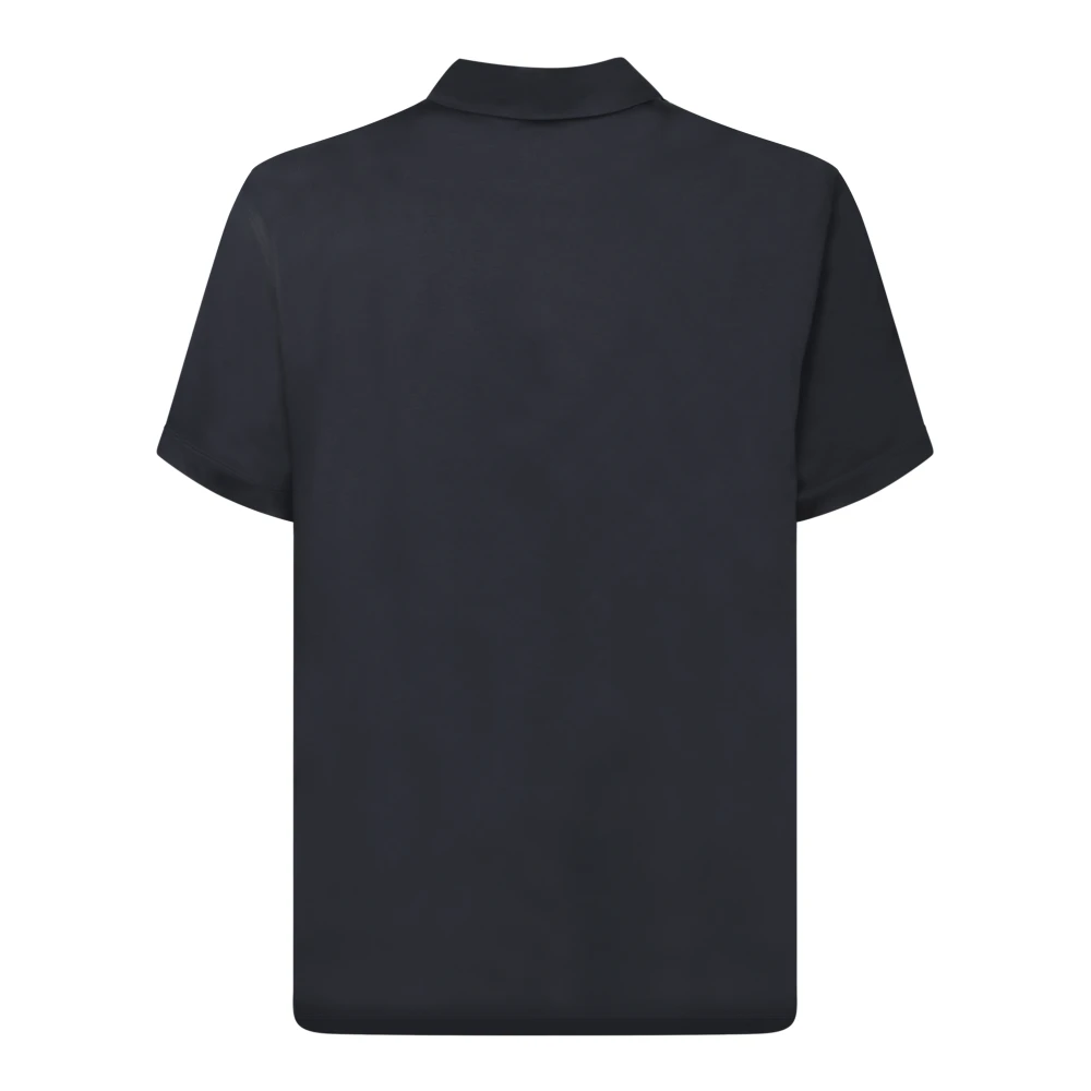 PS By Paul Smith Blauw Interlock Piquet Polo Shirt Blue Heren