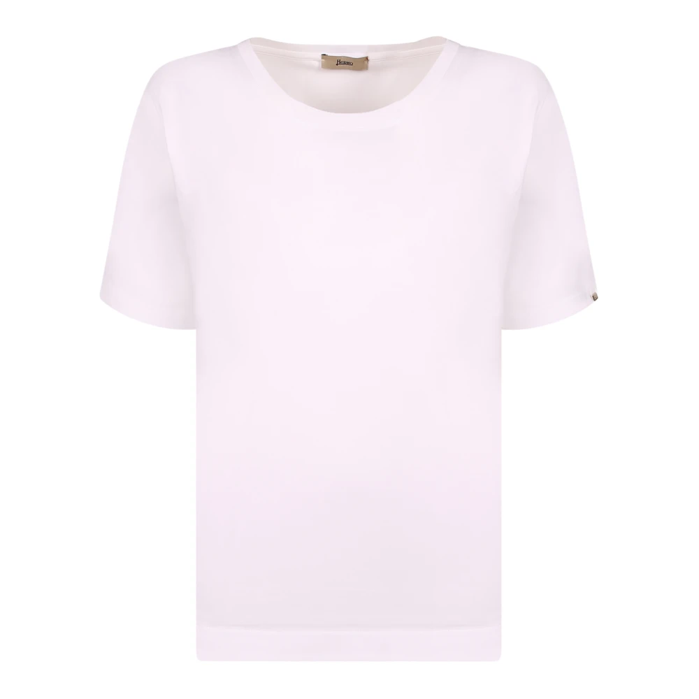 Herno Kvinno Vit Toppar Dam, S, T-Shirts