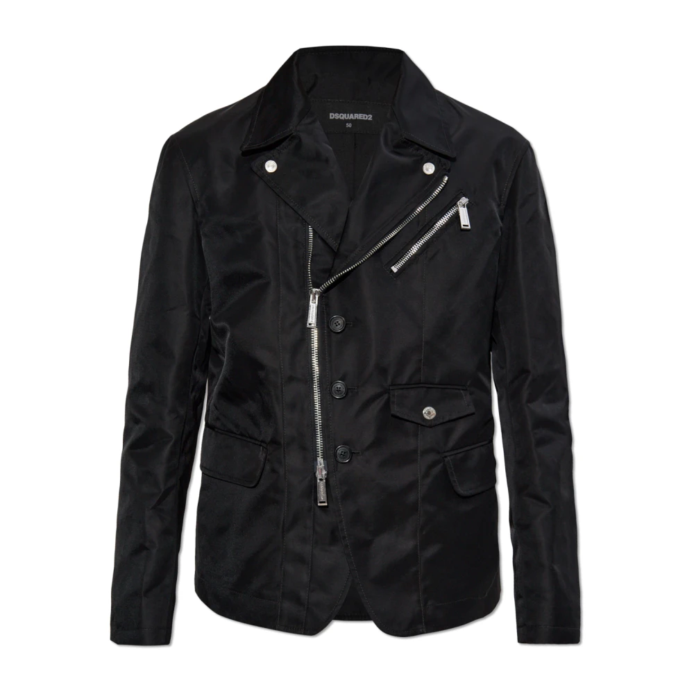 Dsquared2 Jas met zakken Black Heren