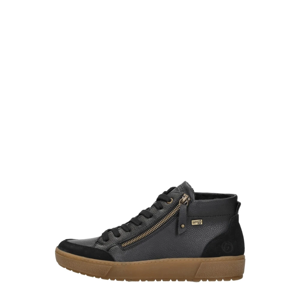 Remonte Veterschoenen Hoog Heren Schoenen Zwart
