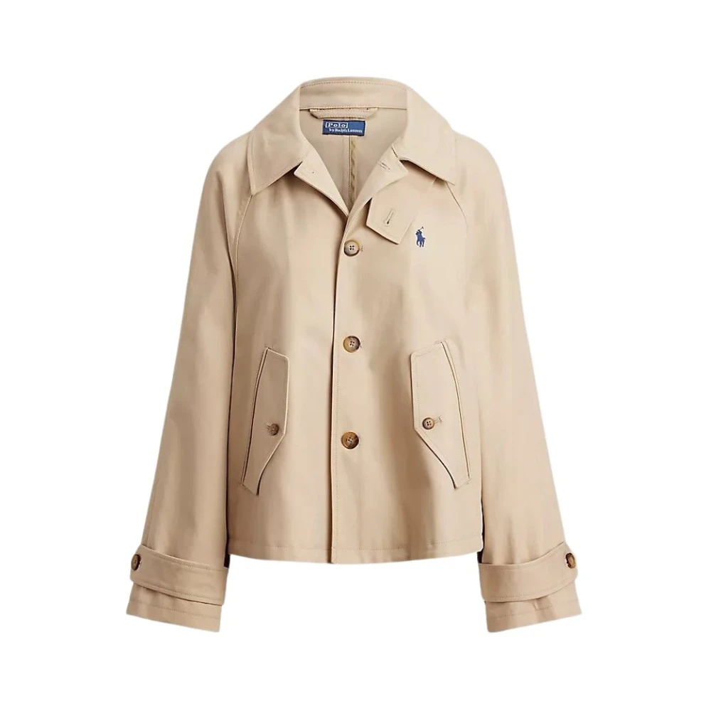 Polo Ralph Lauren Beige Cotton Twill Jacket
