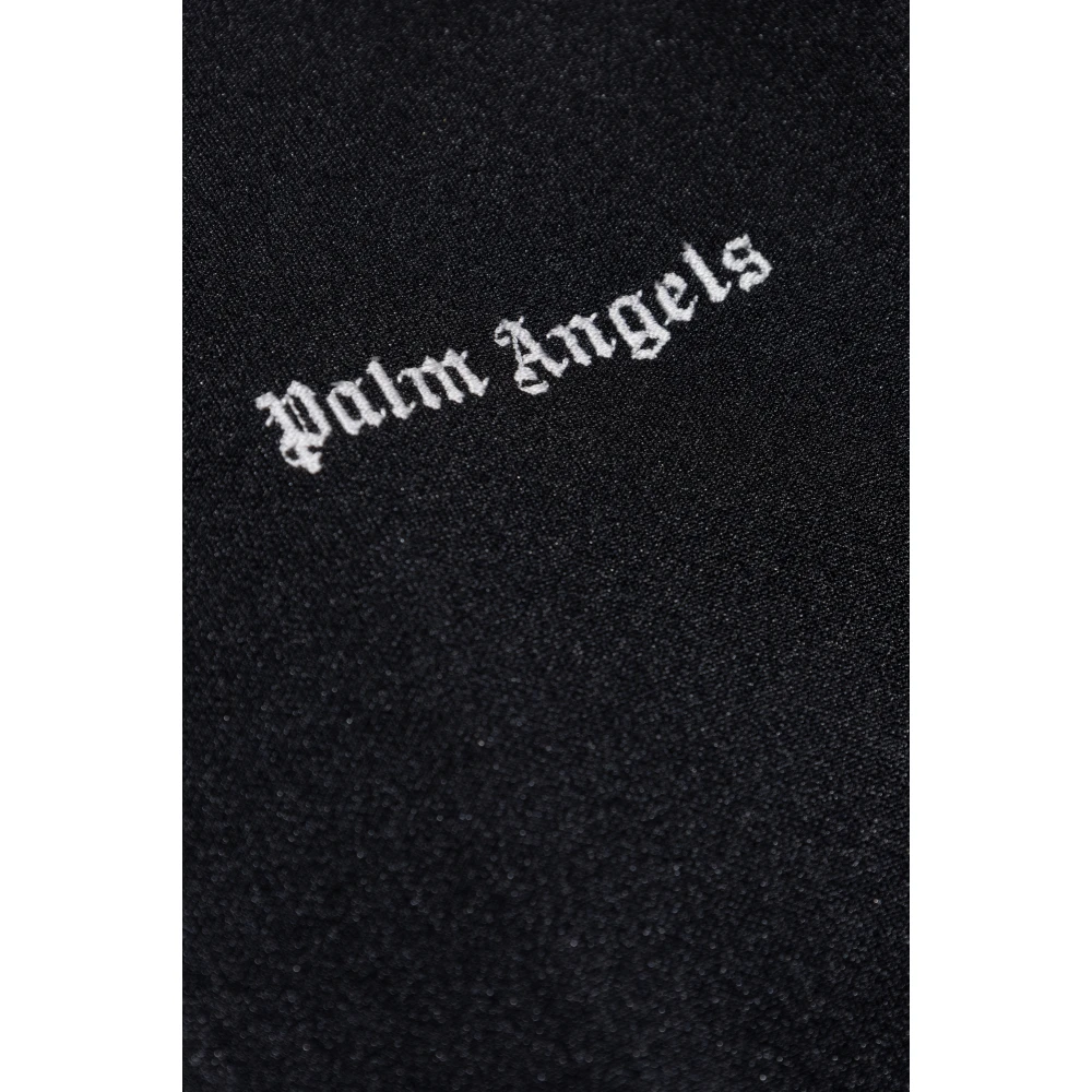 Palm Angels Sweatshirt met logo Black Heren