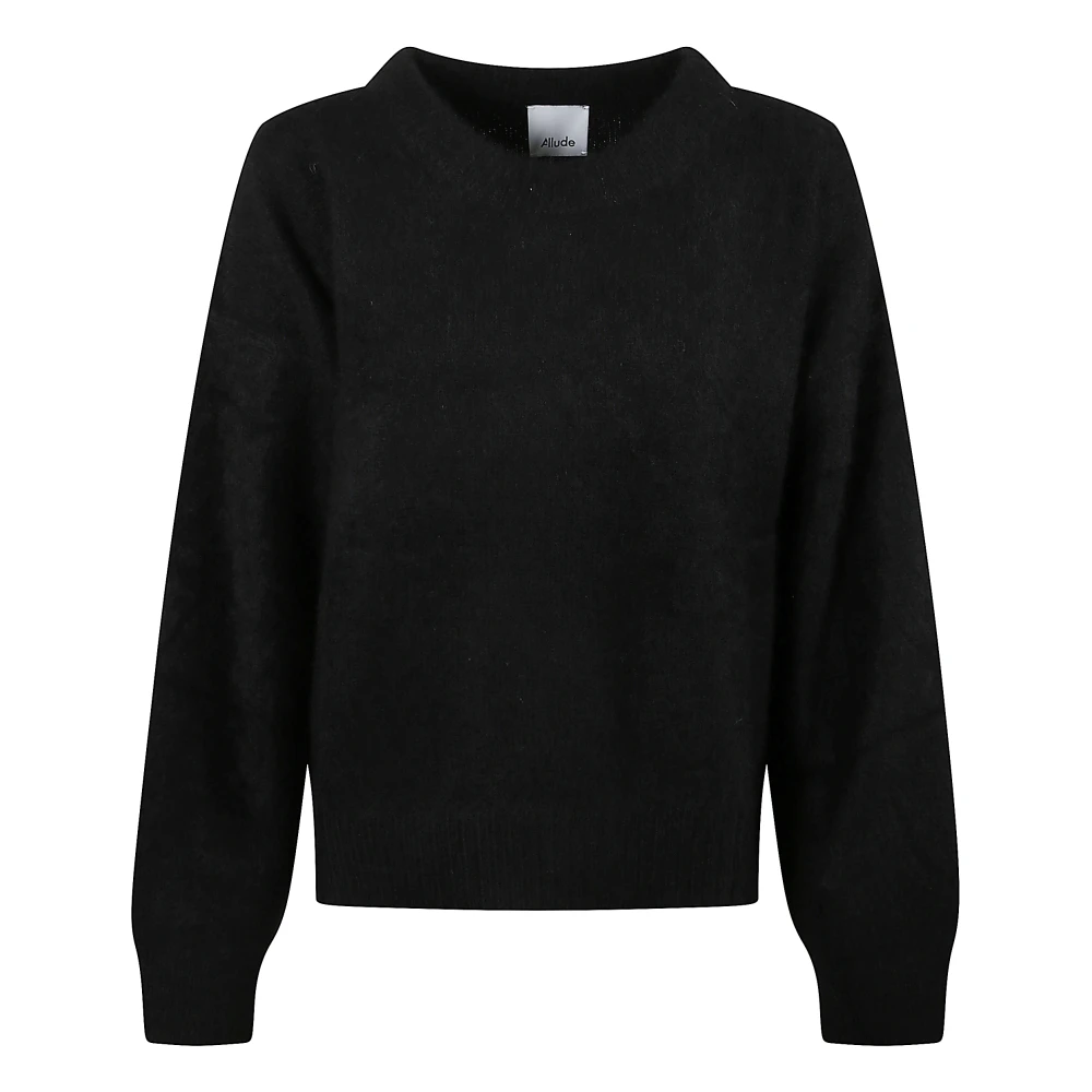 Allude Women's Blue Cashmere And Silk Jumper - Cashmere Knitwear - L - Knitwear