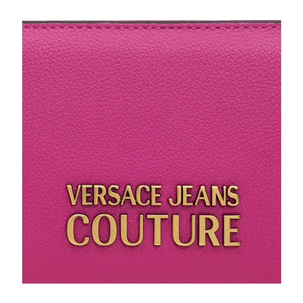 Versace Jeans Couture Portemonnee met logo Pink Dames