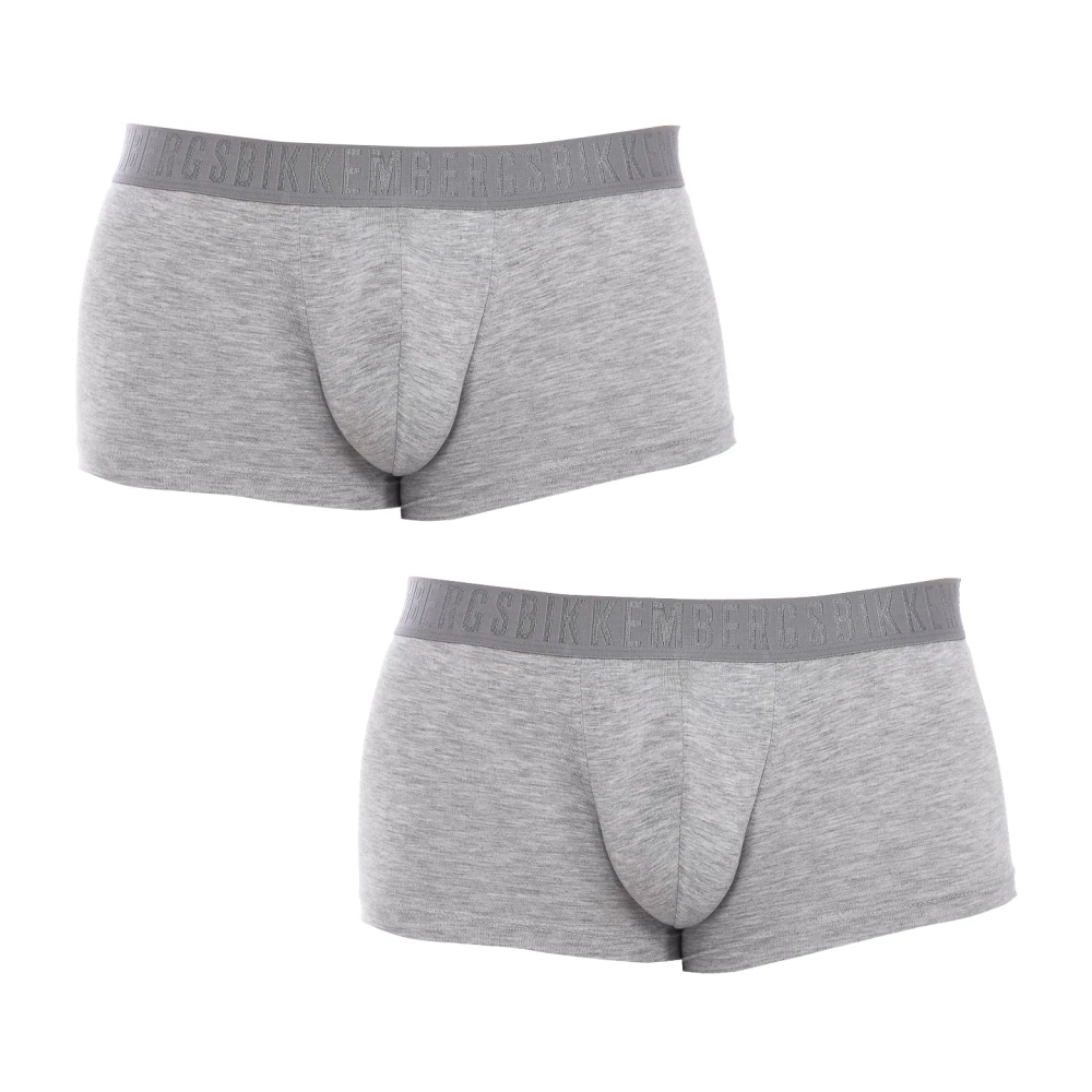 Bikkembergs Men's Gray Modern Boxer Briefs Set - Underpants - Xl - Underwear
