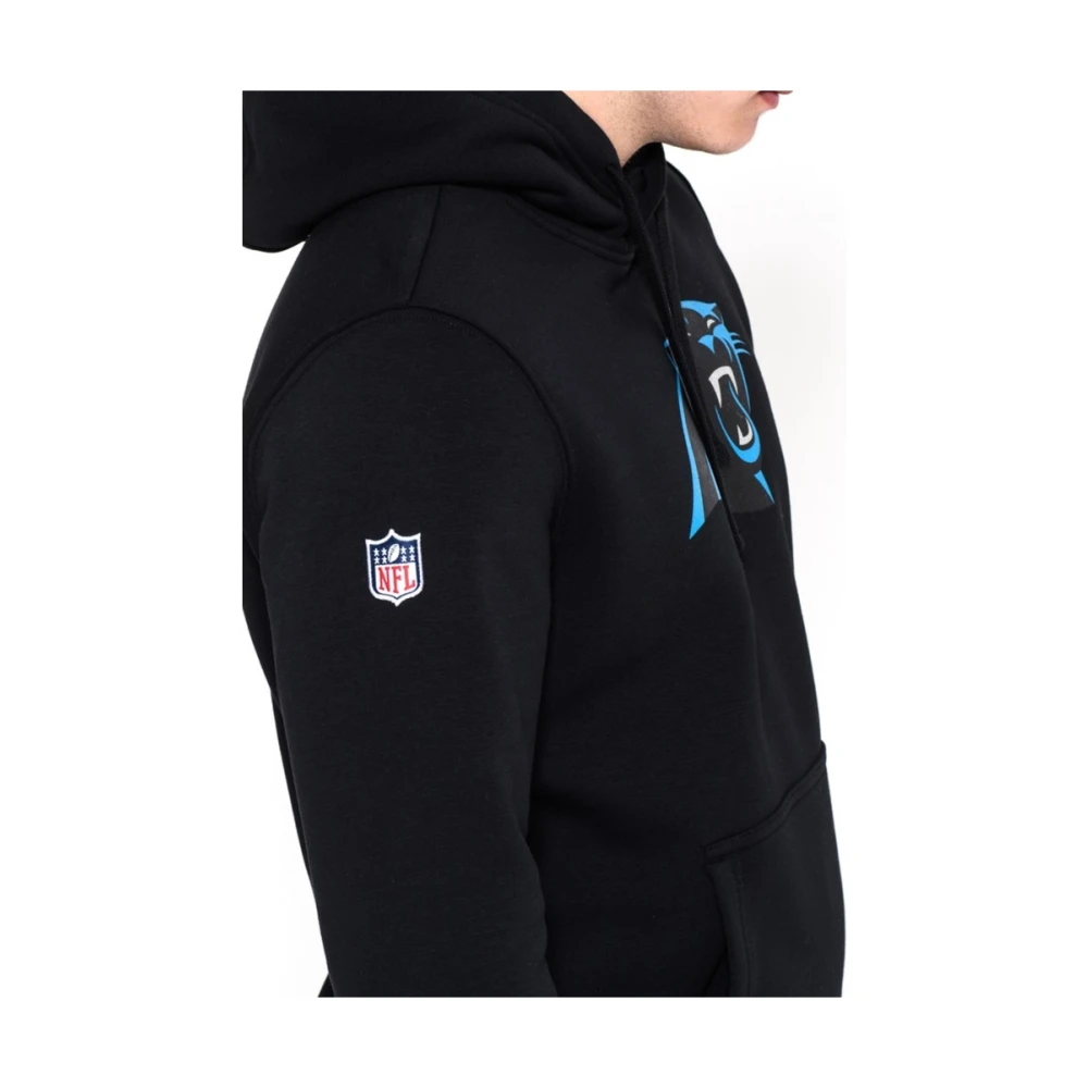 new era Panthers Team Logo Hoodie Black Heren