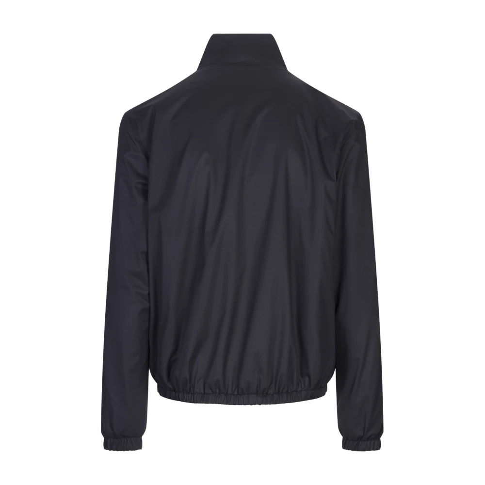 Kiton Blauw Polyester Viscose Elastaan Mode Blue Heren
