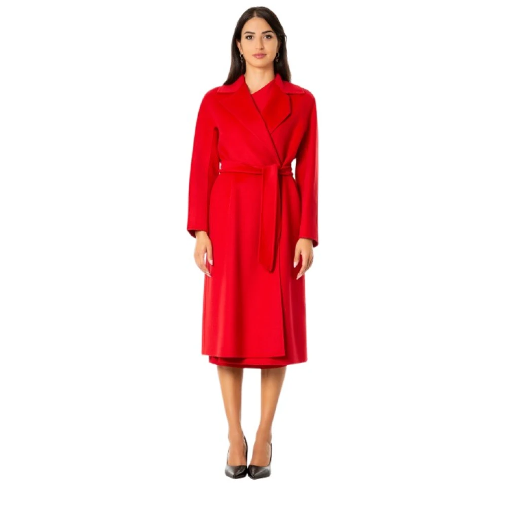 Coats > Belted Coats - - Max Mara Studio - Modalova