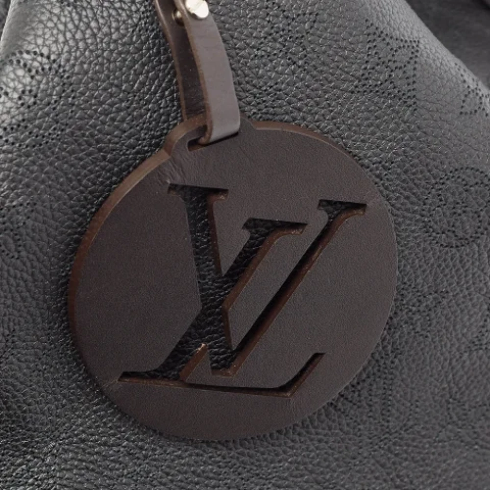 Louis Vuitton Vintage Pre-owned Leather handbags Black Dames