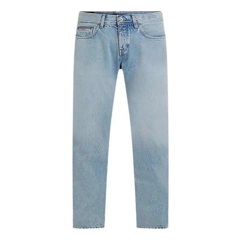 Tommy Hilfiger Klassieke Straight Leg Jeans Blue Heren