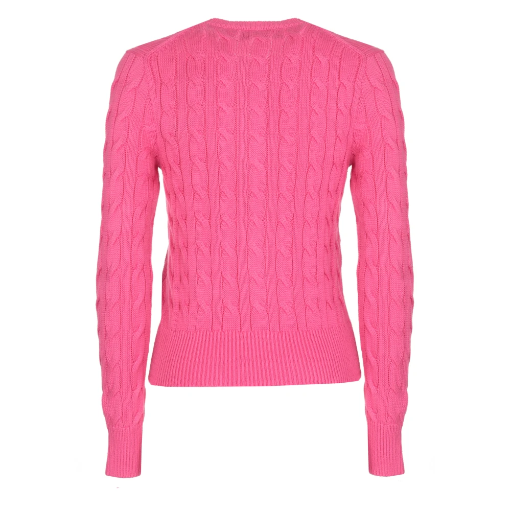 Ralph Lauren Katoenen Cardigan Pink Dames
