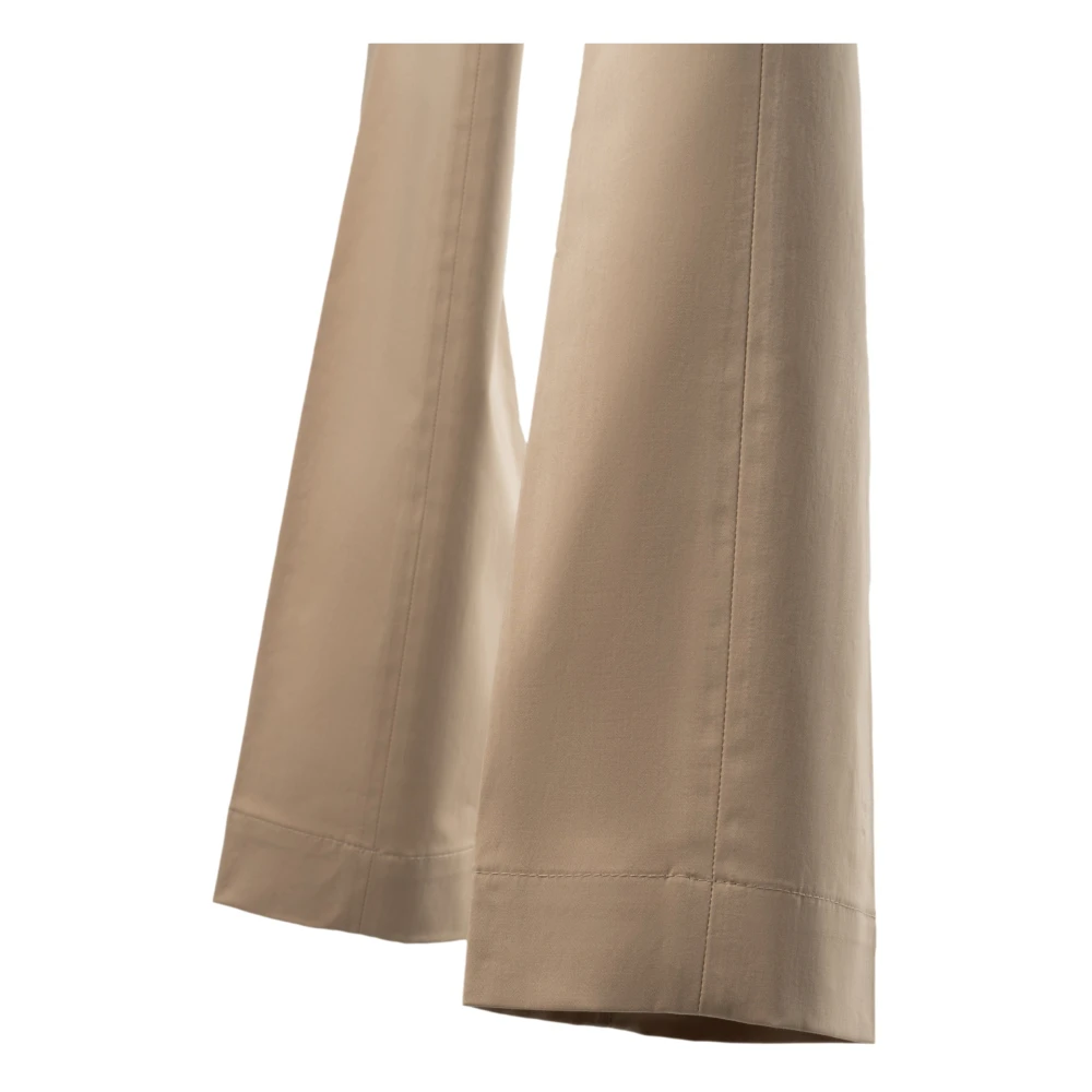 Nine In The Morning Luxe Katoenen Stretch Chino Broek Beige Heren