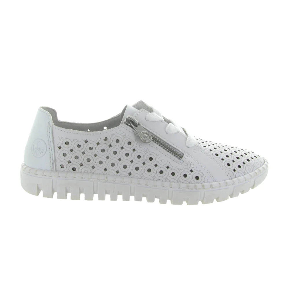 Rieker Teriyaki Schoenen Dames Schoenen Wit
