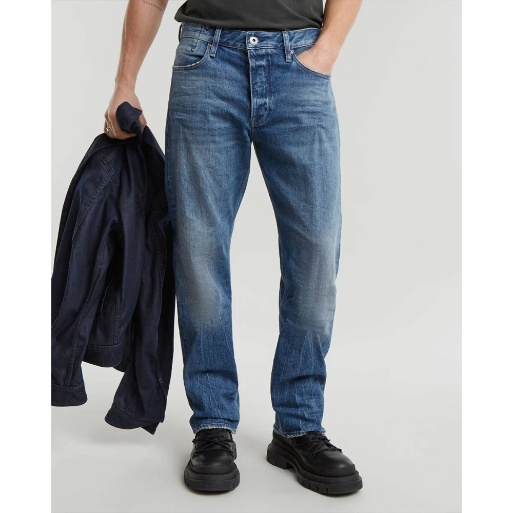 G-Star Regular Straight Dakota Jeans Blue Heren