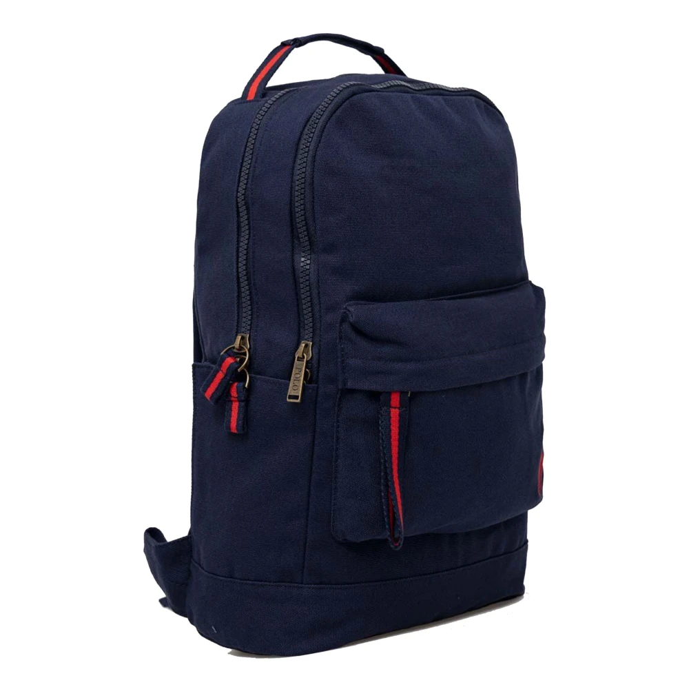 Ralph Lauren Katoenen Rugzak Wasinstructies Gemaakt in China Blue Unisex