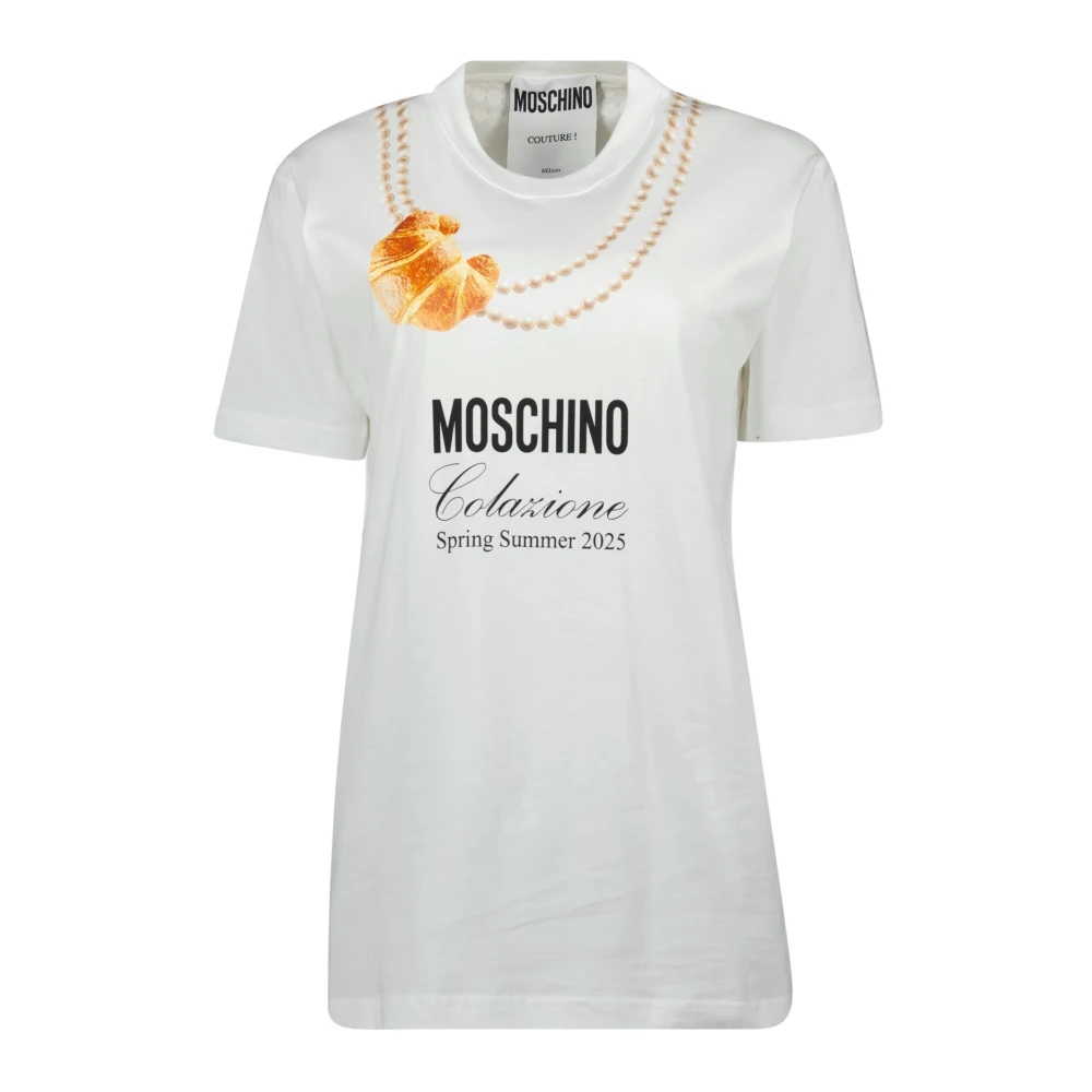 Moschino Donna Bianco Top, Xs, New,