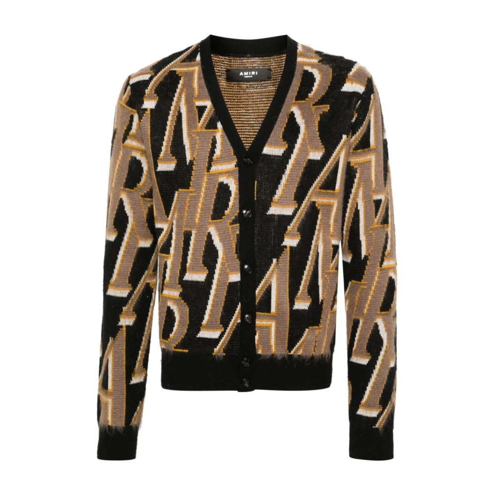 Amiri Wolmix Cardigan Multicolor Heren