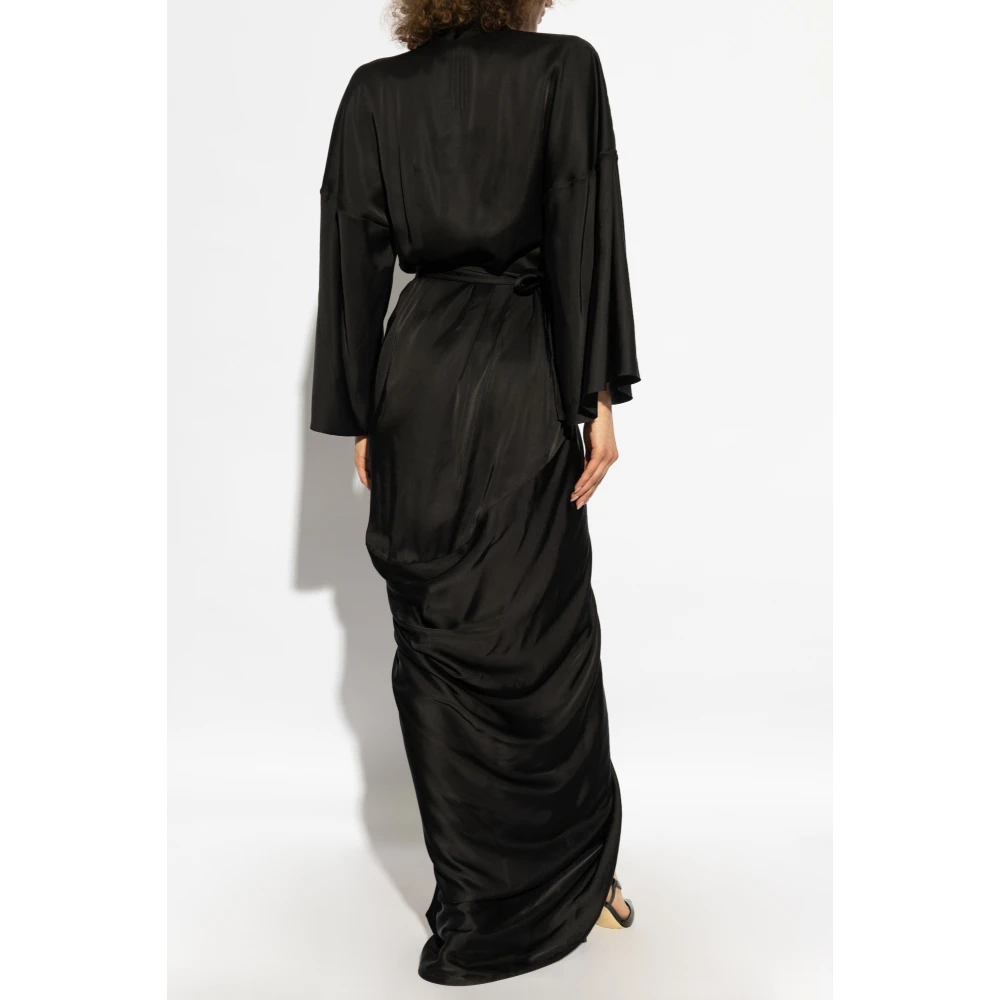 Rick Owens Wikkeljurk Black Dames