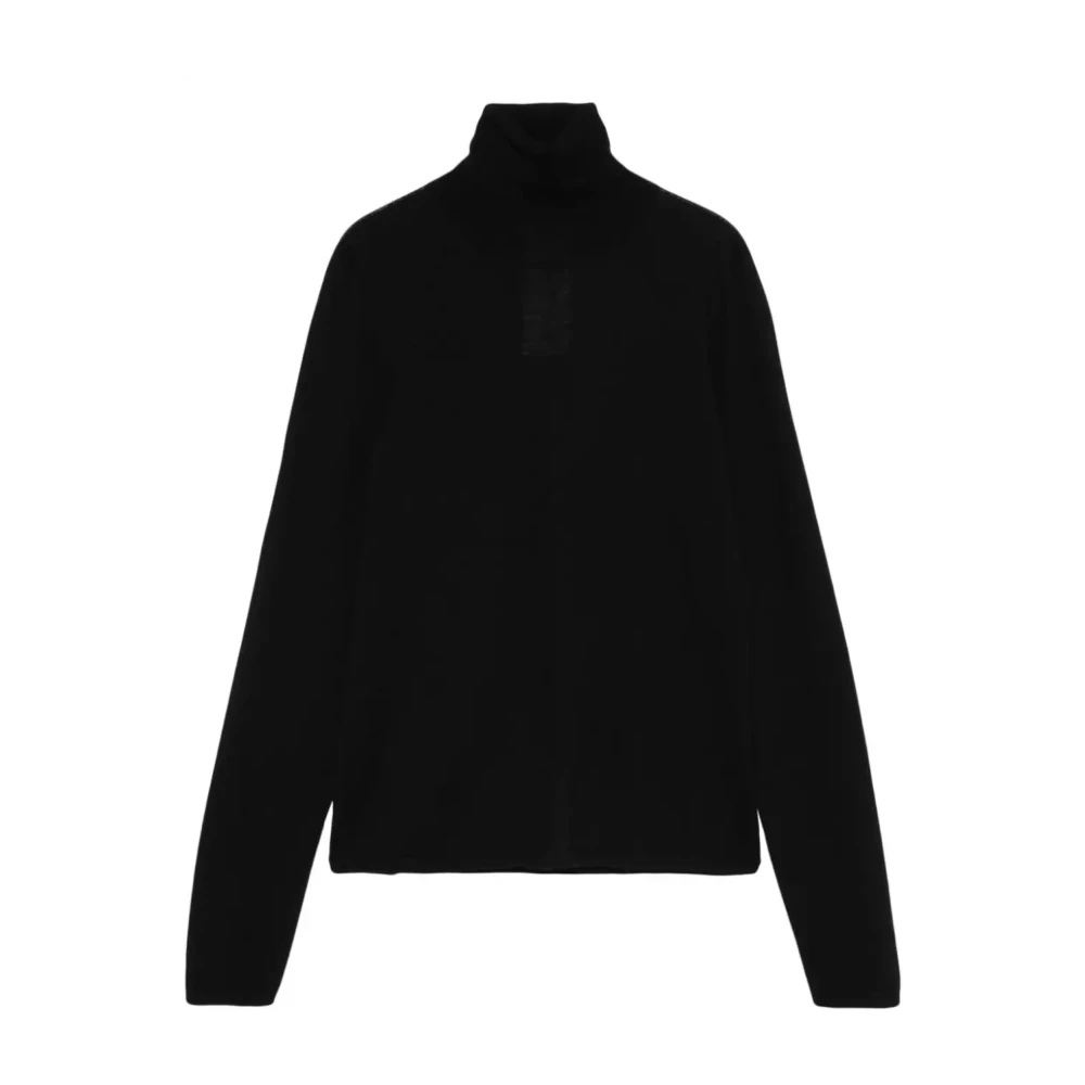 Max Mara Luxe Cashmere Gebreide Kleding in Kleur 002 Black Dames