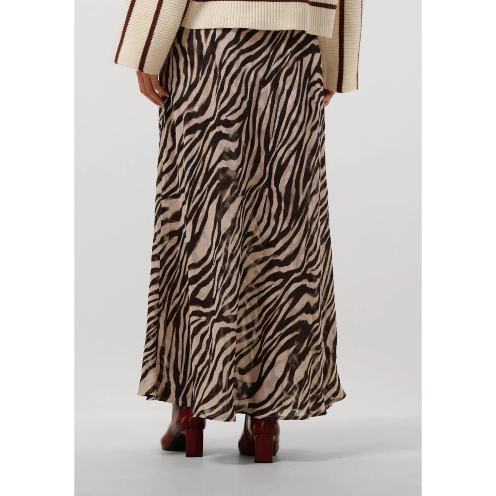 Gestuz Elegante High Waist Maxi Rok Multicolor Dames