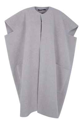 Ciovo Oversized Sleeveless Jacket