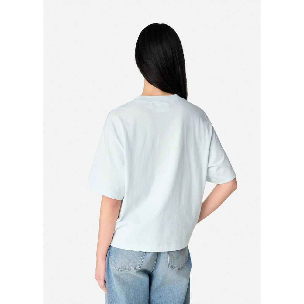 Axel Arigato Mijn Axel Bedrukt T-shirt Blue Dames